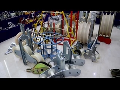 Triple Stringing Pulley Block Conductor Stringing Blocks met legering Neopreen Liner