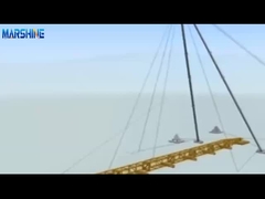 Stalen binnenstaande ginstang voor torenbouw en -ontwerp