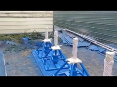 Met de hand gedraaide lier