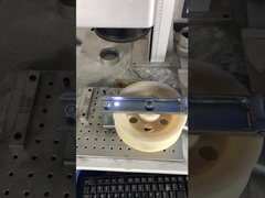 Vervoermiddelen Kabelrol met brand-/vlamvertragende schuif en aluminium katrol