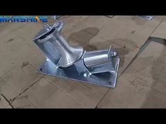 Kabel spoel draaiende rol eenrichtingsverbinding nylon stringing blok draaiende kabel leggen rol