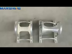 Aluminium- en staalpijpondersteuningskabel Ground Roller Electrical Power Cable Roller Pulley