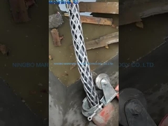 Mannelijke 2 pinnen tijdelijke verbindingen connector draadnet sokken met aluminium terminals